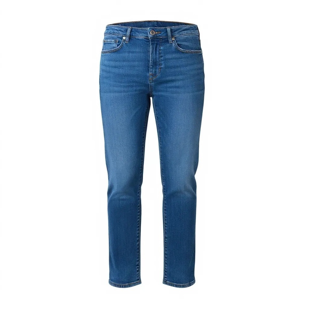 J BRAND women’s cigarette low rise straight leg jeans size 30 designer dark blue